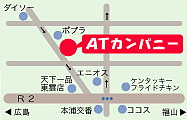 有限会社エー・ティーカンパニー－地図