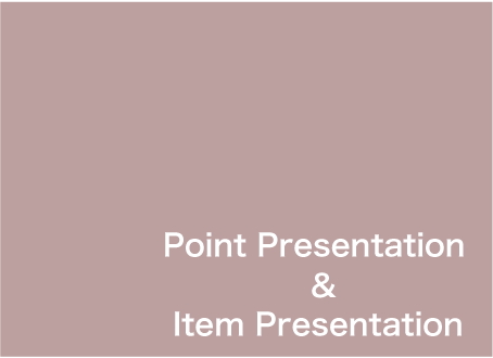 Point & Item Presentation Title Image